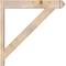 Ekena Millwork Traditional Smooth Arts and Crafts Outlooker, Douglas Fir, 5 1/2"W x 30"D x 30"H OUT06X30X30TRA03SDF - alternate 4